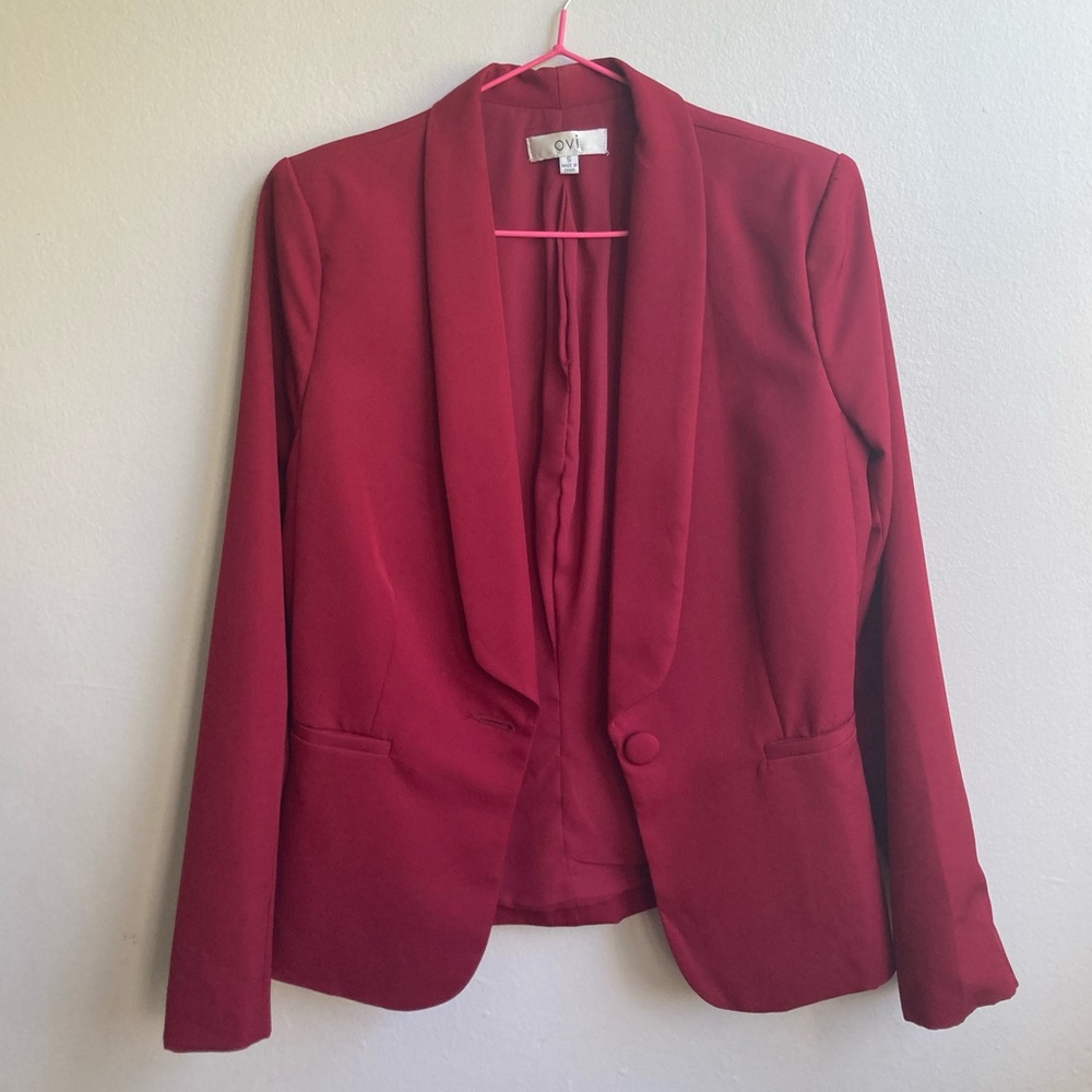 Cranberry Blazer, Size Small - Picture 5 of 13